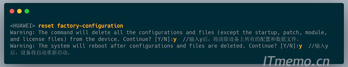 ÑҕD£reset factory-configuration