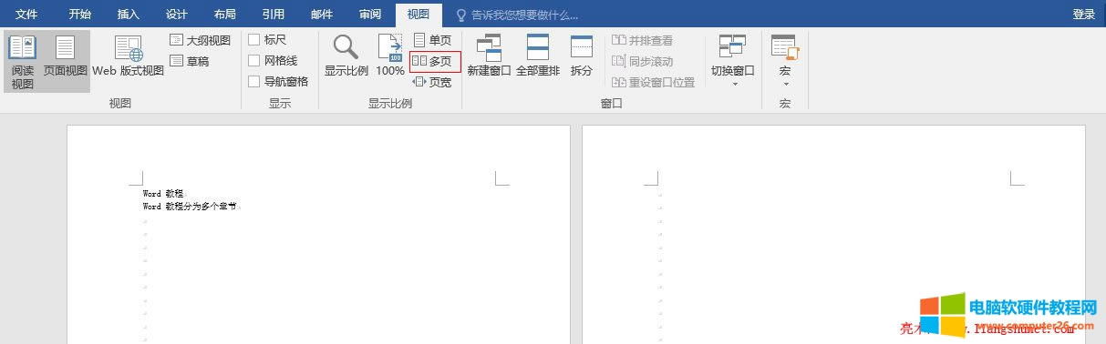 Word 2016 һͬr@ʾ