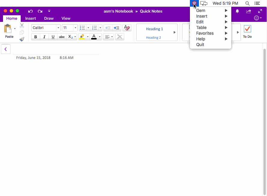 䌚ˆεģбxģ뵽 Mac OneNote 
