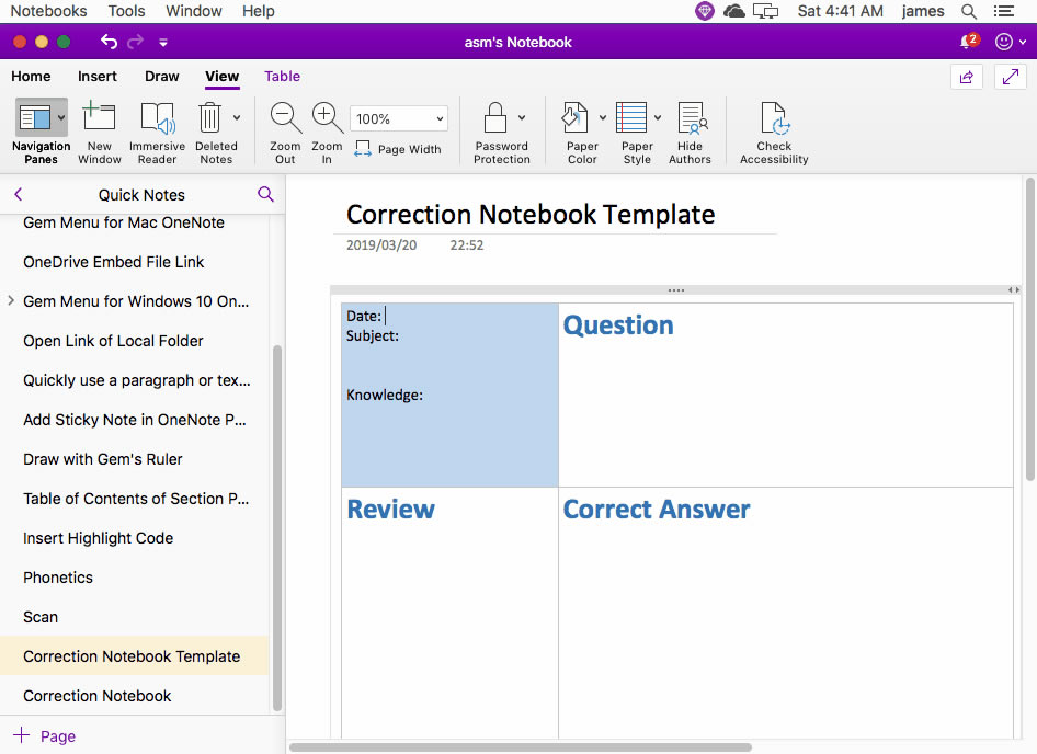 ʹ Gem Menu 䌚ˆṩܣ Mac OneNote e}ģ