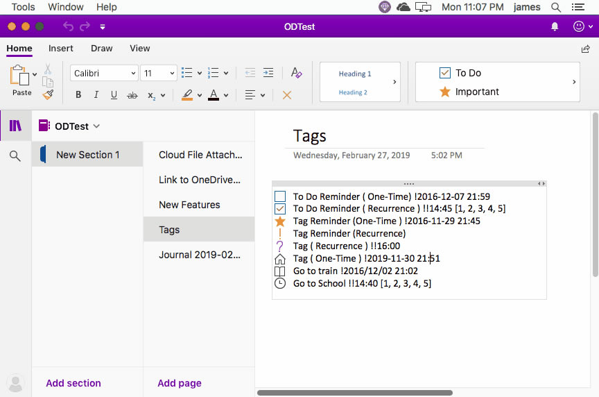ʹ䌚ˆṩČ Mac OneNote ӛһ .xml ļ