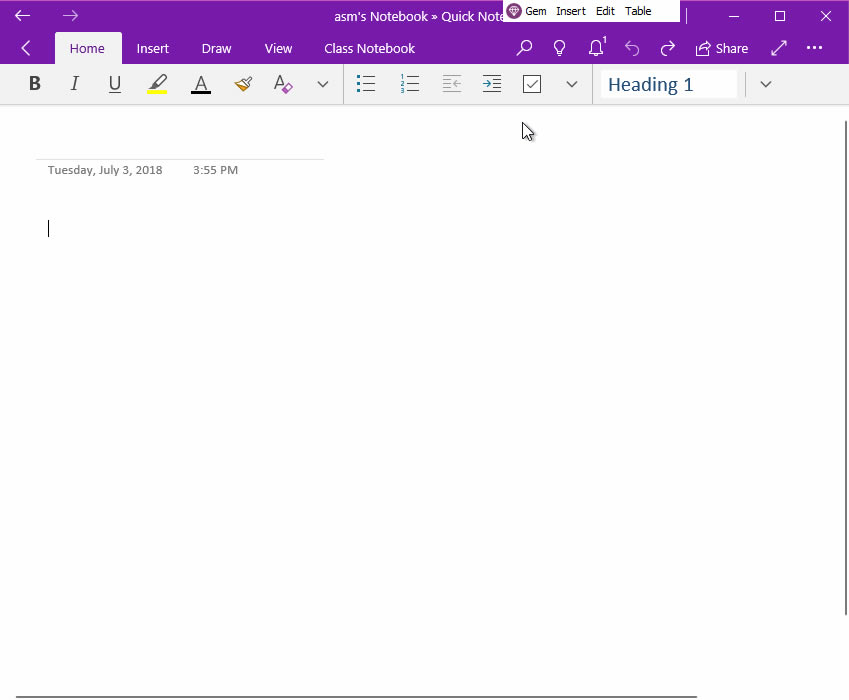 䌚ˆṩģ壬 OneNote UWP