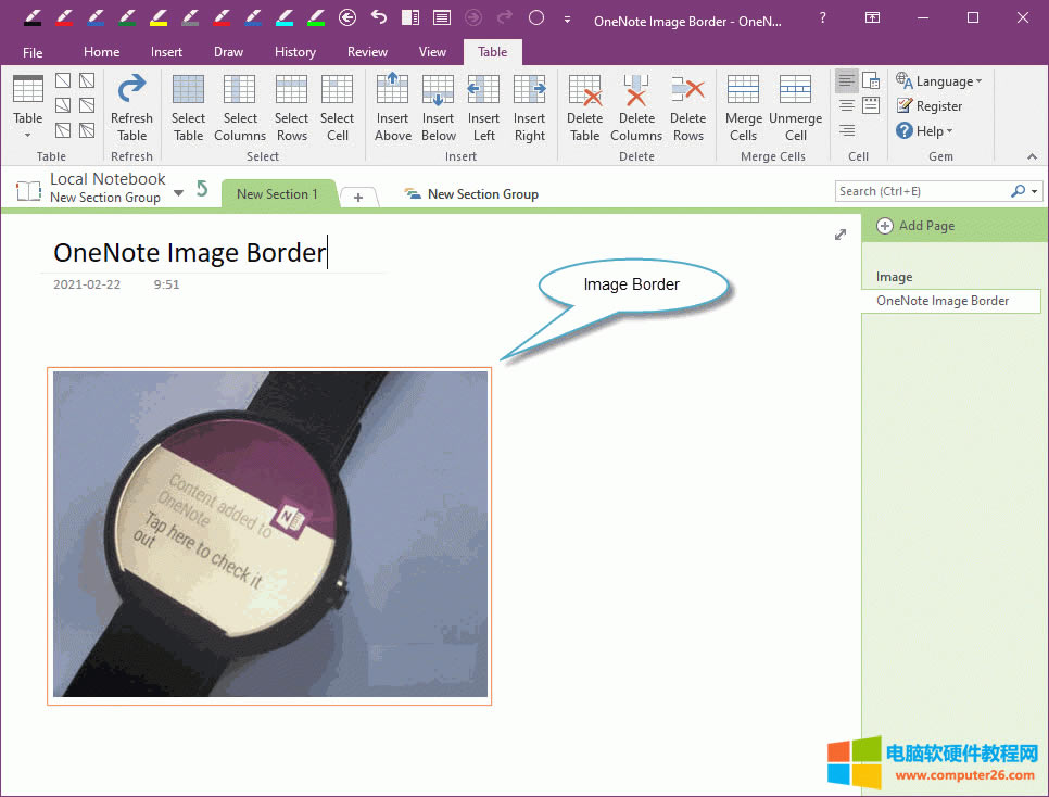 ʹ䌚 Gem Table o OneNote ĈDƬӎɫ߅