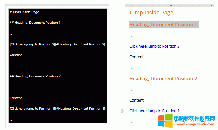 Markdown }朽 - 퓃D朽