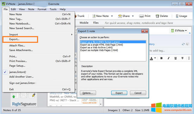 OneNoteΌEverNoteӡPӛenexļ