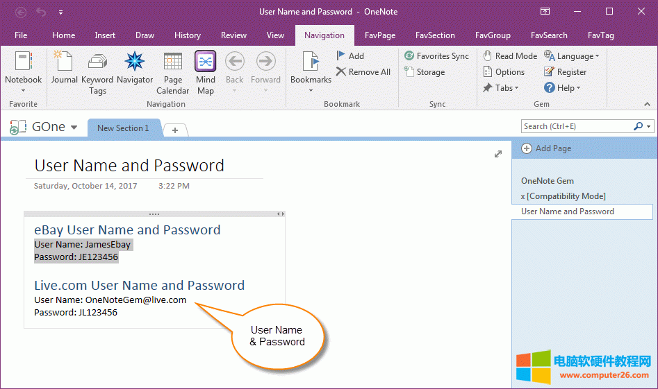  OneNote ÑܴaŸʽ