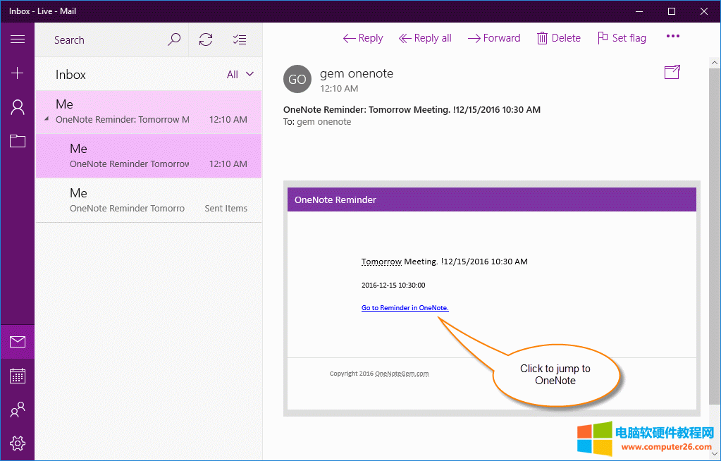 ]D OneNote