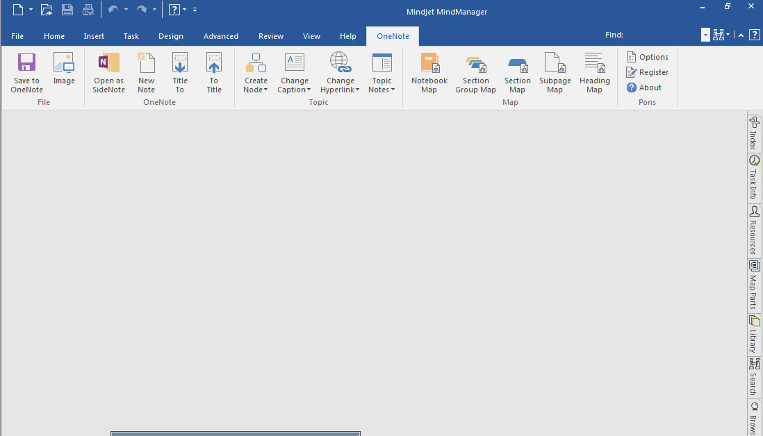  MindManager һI OneNote ĳPӛY˼SD