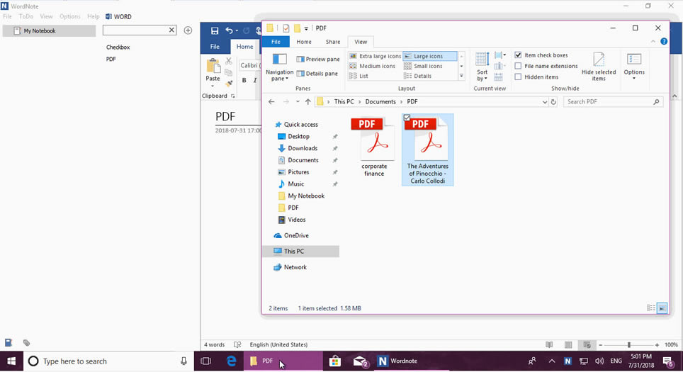  WordNote пԌ PDF MОg[ע
