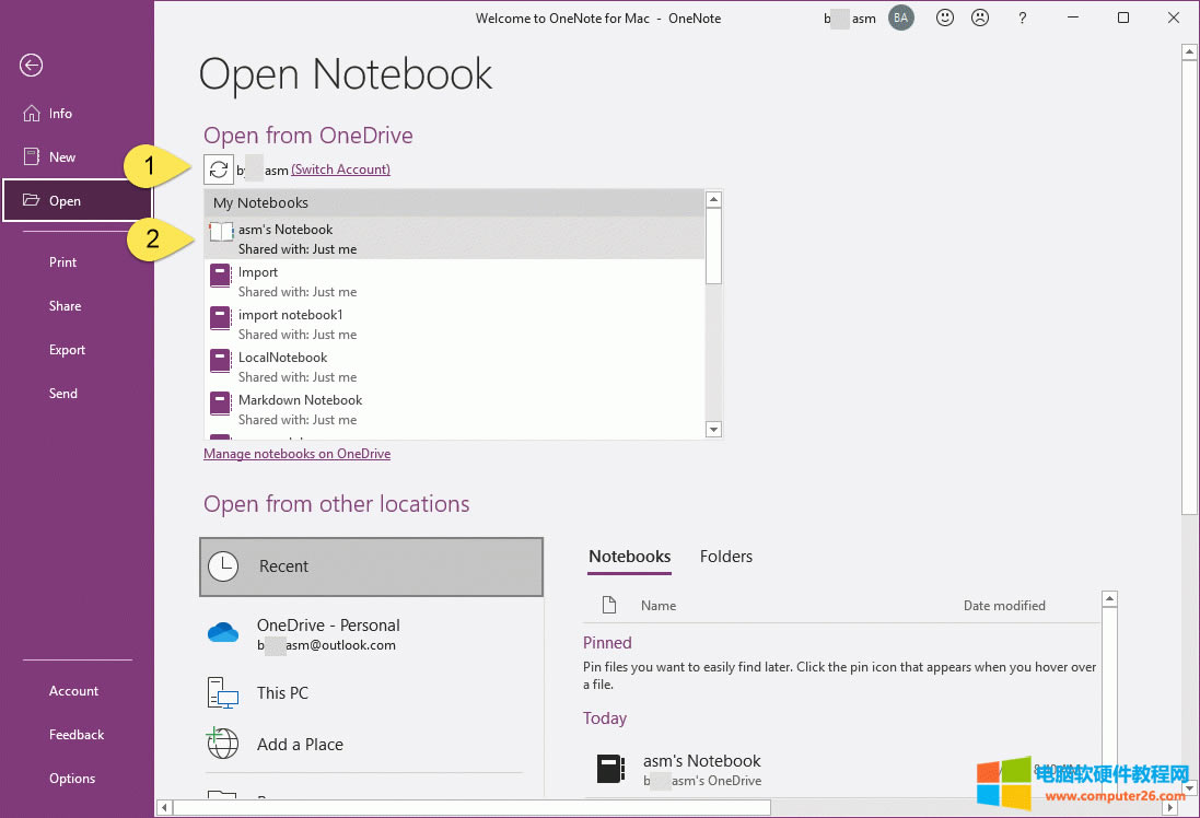 E 1. Դ OneDrive ~_ OneNote Pӛͬȫ