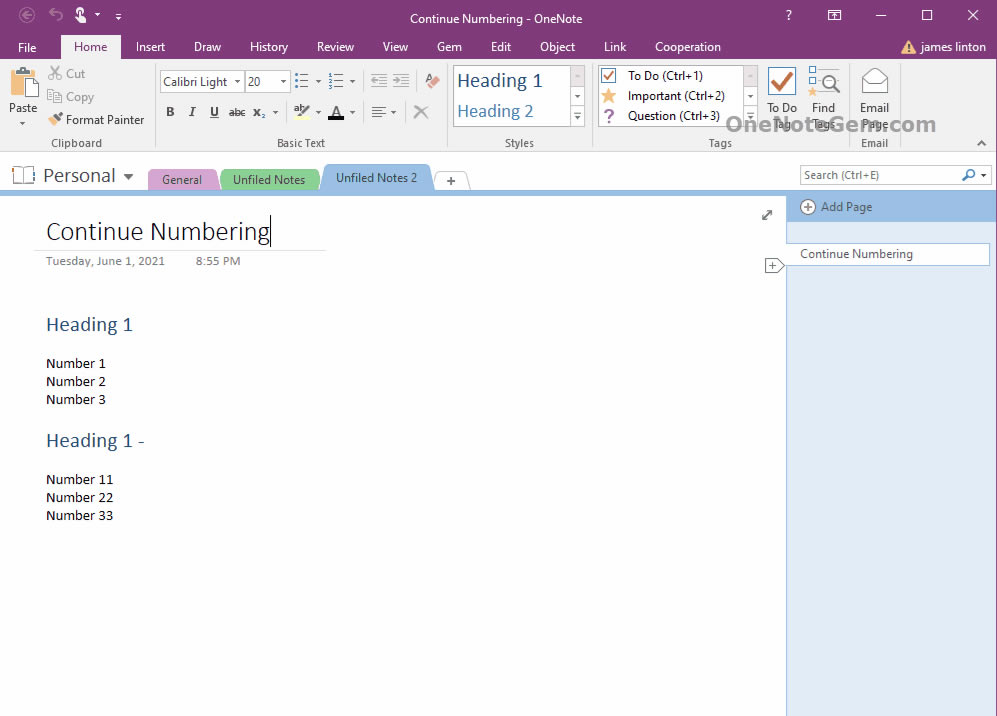  OneNote _ 2 ־̖бMгm̖
