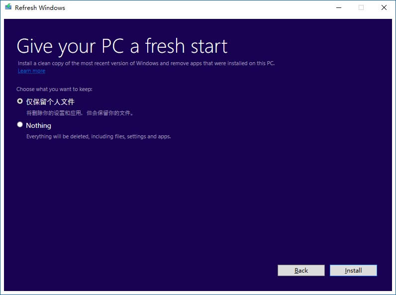 Win10IˢCRefresh Windows΢ܛٷdַ