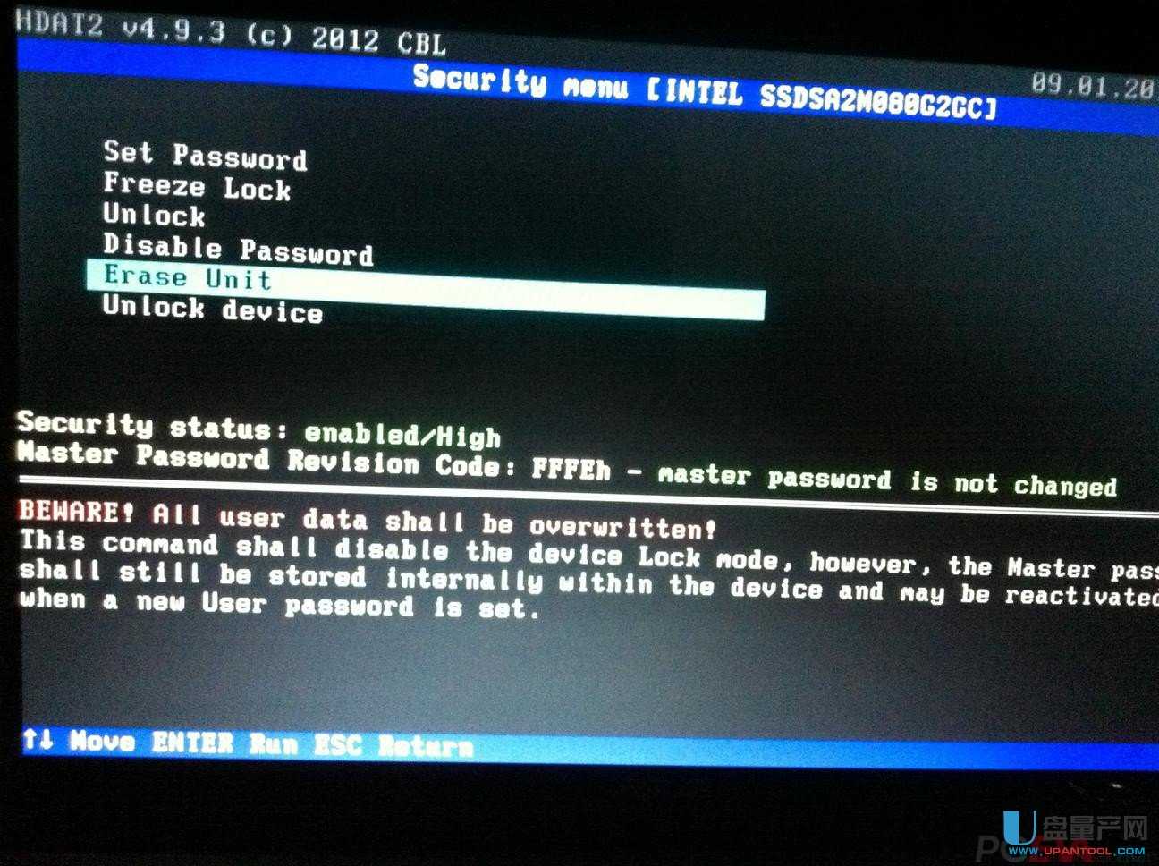 ôossdSecure EraseȫHDAT2 SE̳