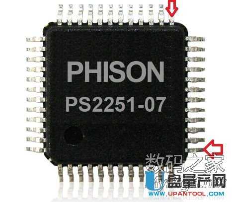 群聯PS2251-07/03主控量產失敗后短接主控恢復量產成功教程