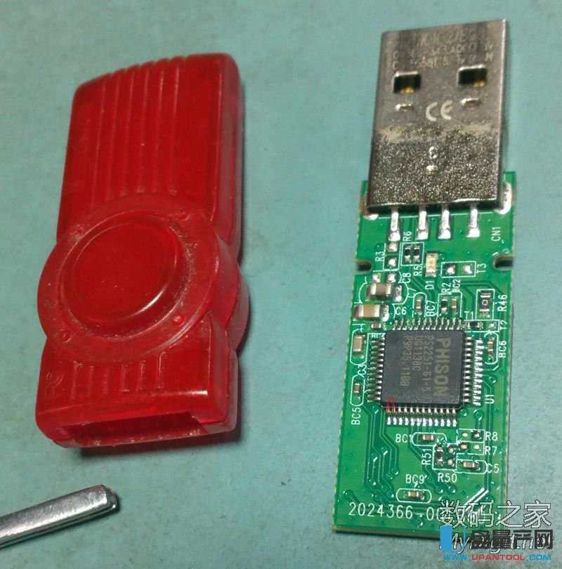 金士頓群聯ps2251-61芯片U盤量產失敗短接修復教程