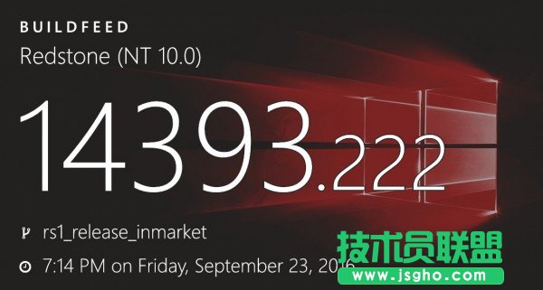 Windows 10 Build 14393.222۷e 