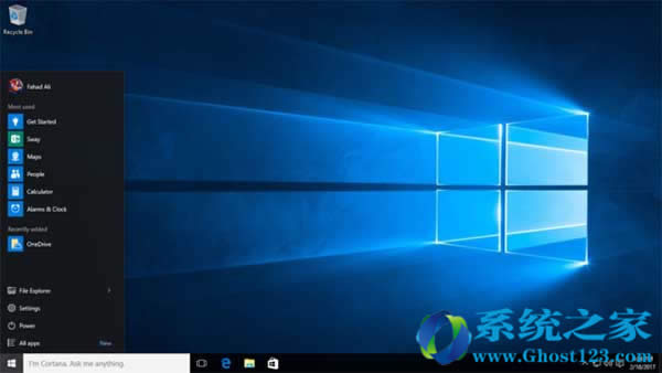 ghost win10系統查看是不是win10 1607版本方法