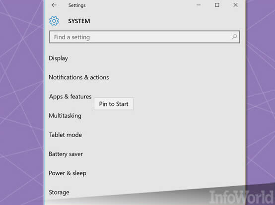 10個開始菜單中的技巧適用于Windows10