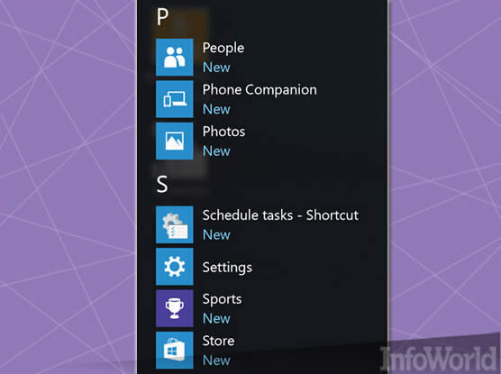 10個開始菜單中的技巧適用于Windows10