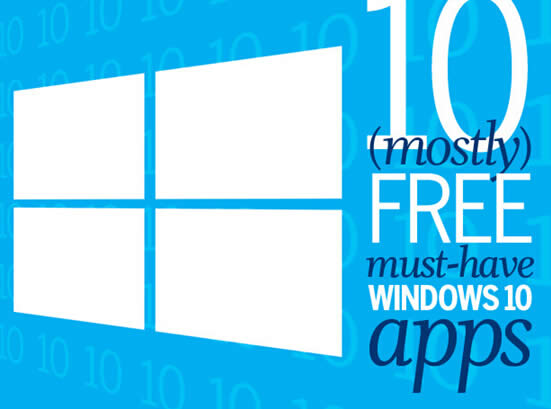 10(大部分)自由必須具備的Windows10應用程序
