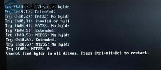 win7ŞXo_C_Cʾcannot find hyldr in all dri