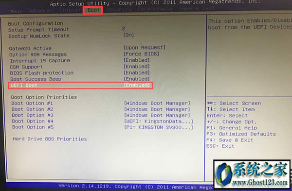 UEFI+GPTօ^bghost win7DĽ̳