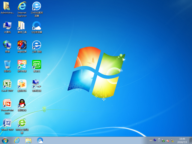 X˾ GHOST WIN7 SP1 X86 bC V2018.0732λ