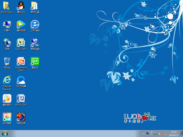}҈@ GHOST WIN7 SP1 X64 I V2018.05 (64λ)