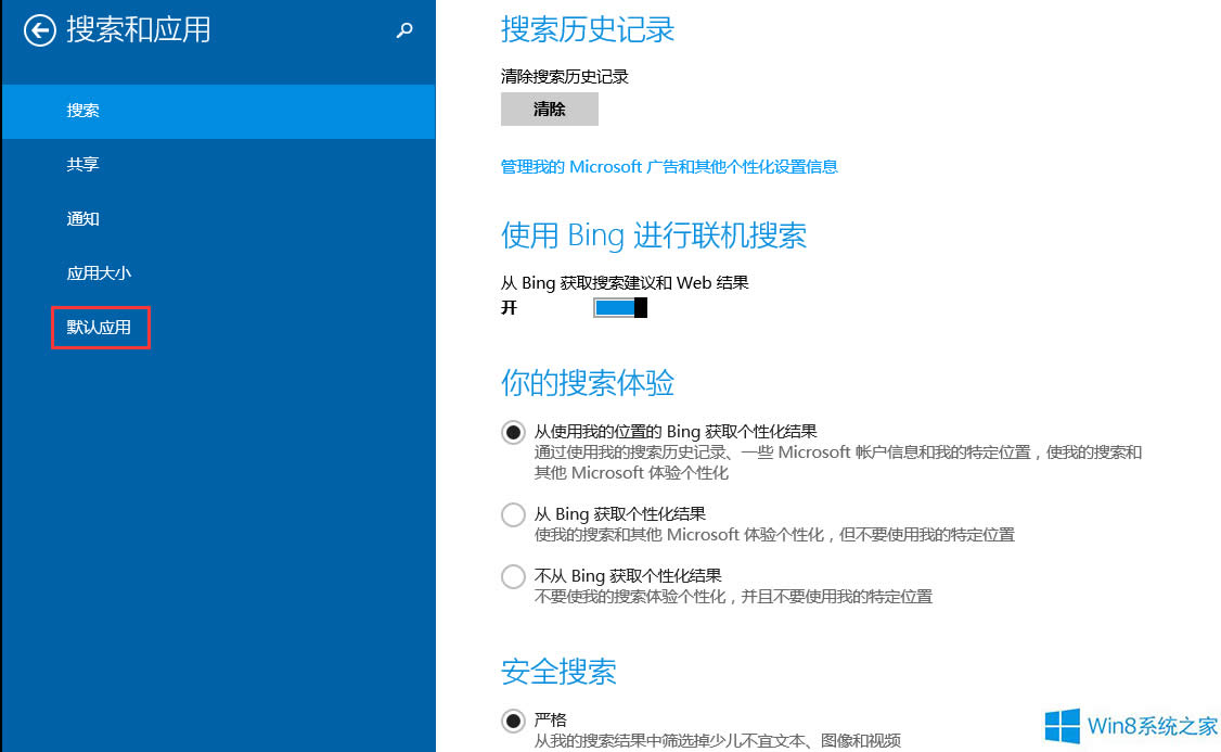 Win8ϵyĬJOõķ
