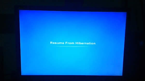 Win8.1_CrʾResume from Hibernationđʩ