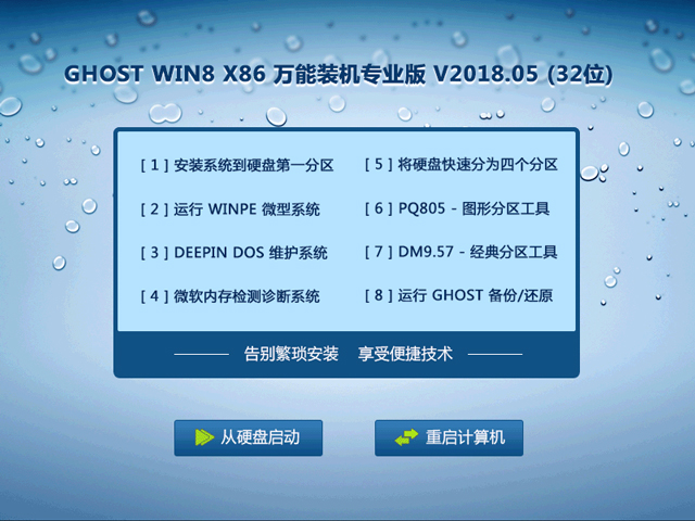 GHOST WIN8 X86 fbCI V2018.05 (32λ)