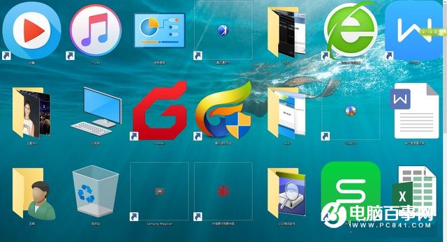 Win10專業版下桌面圖標可隨意調整大小2.jpg