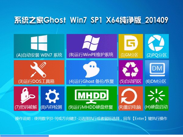 ϵy֮Ghost Win7 SP1 (64λ)-01