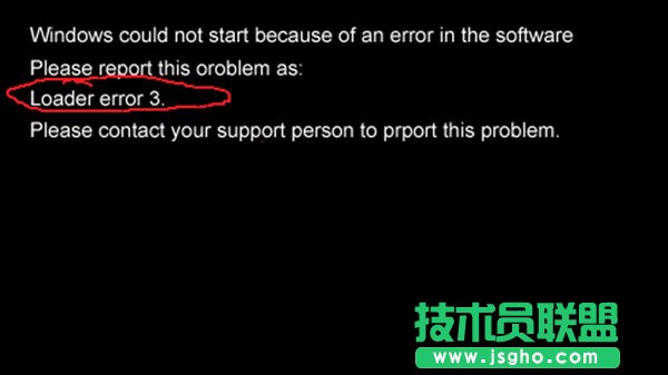 ϵy֮XP_Cʾloader error 3