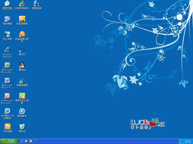 蘿卜家園 GHOST XP SP3 暑假裝機版 V2015.07