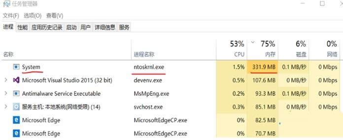 關于Win10系統ntoskrnl.exe進程詳細介紹