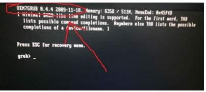 bϵyʾOEM7grub 0.4.4ĈDĽ̳